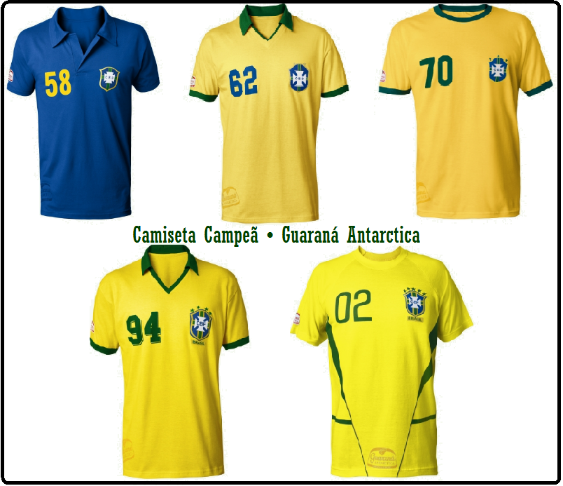Promoção Camisetas Da Copa Guaraná Antarctica