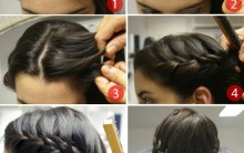 Penteado Coque Com Trança