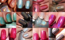 Nova Moda No Exterior Esmalte holográfico