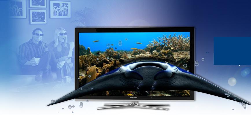 Nova TV da Samsung 3D – Fotos e Vídeos da TV da Samsung 3D
