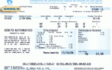 Sabesp- 2º Via de Conta Pela Internet