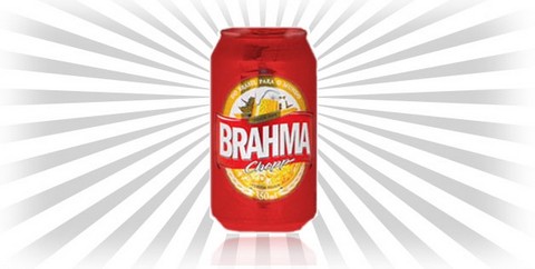 Nova Lata Da Cerveja Brahma – Vermelha