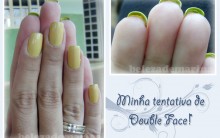 Nova Moda De Unhas Double Face