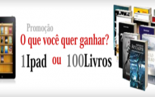 Promoção O que você quer ganhar 1 Ipad ou 100 livros – Inscrições