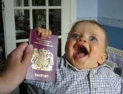 Passaporte Para Bebês e Crianças