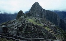 Os Turistas das Ruínas Machu Pichu