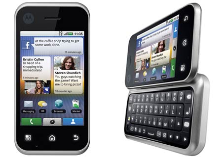 Smartphone Backflip Motorola