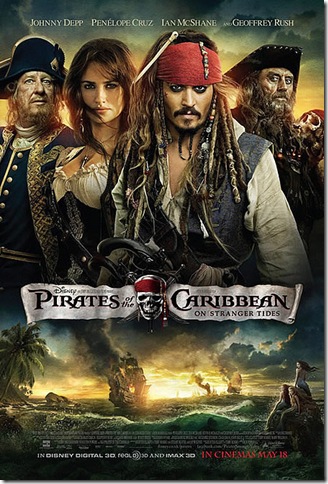 Piratas do Caribe 4- Navegando Em Águas Misteriosas, A Grande Estréia