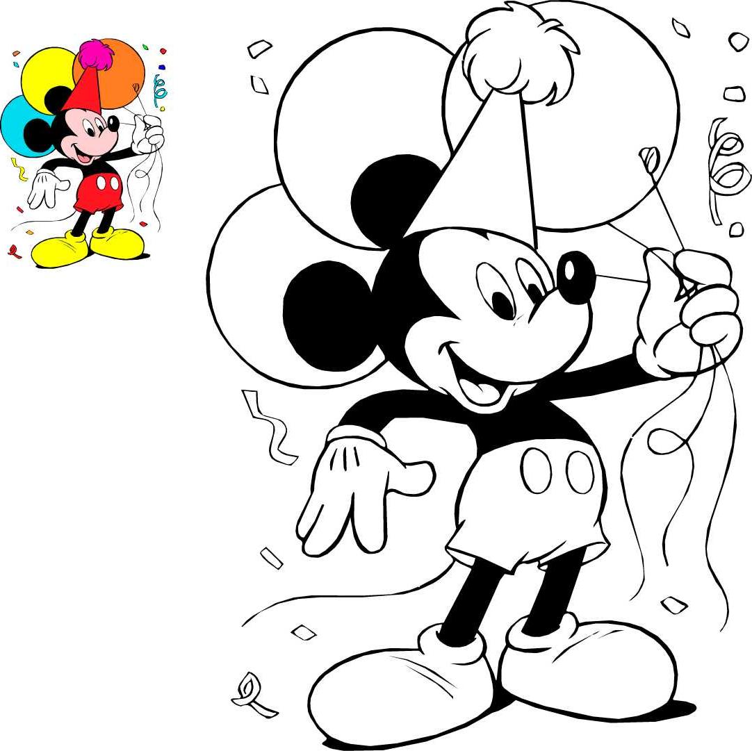 Desenhos da Disney Para Colorir Online- Como Pintar