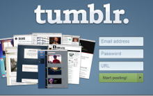 Tumblr – Criar Conta, Login