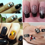 Unhas Decoradas para O Halloween – Modelos, Vídeo Passo a Passo