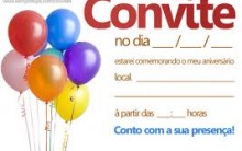 Convites de Aniversário para Imprimir – Como Fazer