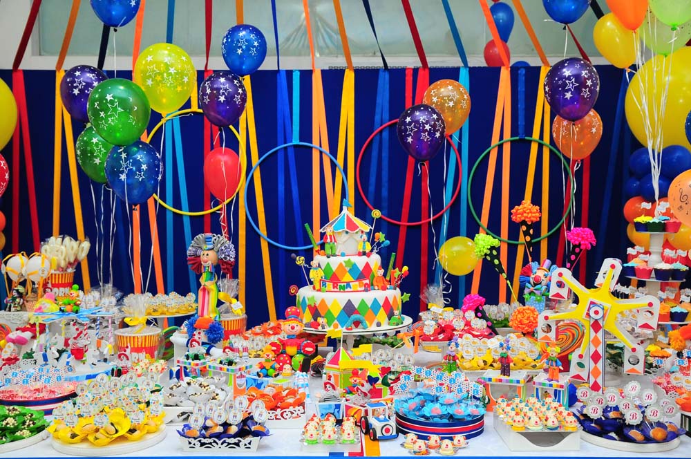 Decoração Festa Aniversário Infantil tema Circo 2023 – Fotos, Dicas e Tendências