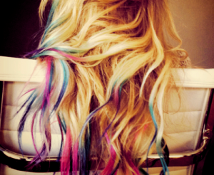 cabelos coloridos