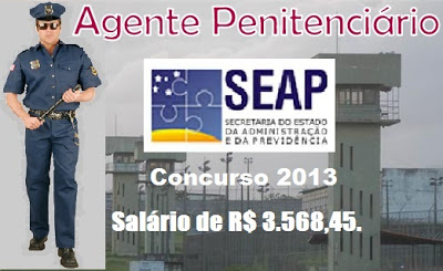 Concurso Agente Penitenciário SP 2022 – 2022 – Inscrições