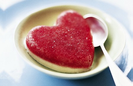 Iced Strawberry Hearts