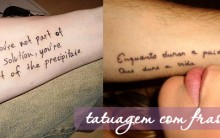 Frases Para Tatuagem – ver Modelos e Dicas