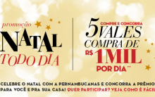 Promoção Pernambucanas “Natal Todo Dia”2024 – Como Participar, Prêmios