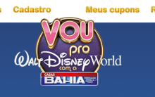 Promoção Casas Bahia “Vou Pro Walt Disney World Com a Casas Bahia” – Participar