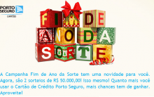 Promoção Fim de Ano da Sorte Porto Seguro – Como Participar, Prêmios