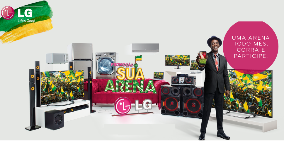 Promoção “Sua Arena LG” – Como Participar, Prêmios