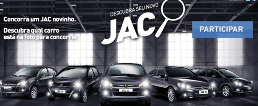 Promoção Jac Motors “Descubra Seu Novo JAC” – Como Participar, Prêmios