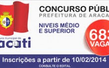 Concurso Prefeitura de Aracati CE 2024 – Inscrição, Vagas, Edital