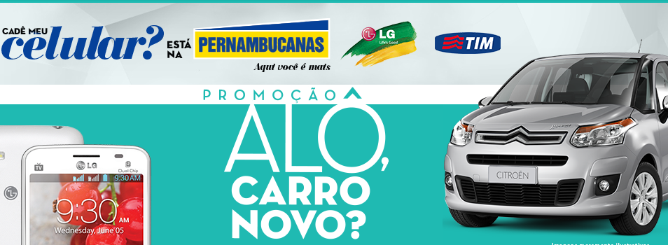 Promoção Alô Carro Novo Pernambucanas – Participar, Prêmios