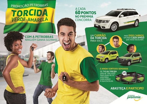Promoção Petrobras Torcida Verde e Amarela – Como Participar, Prêmios