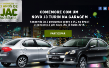 Promoção Três Anos de Jac Motors No Brasil – Participar, Prêmios