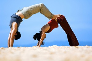 acro-yoga