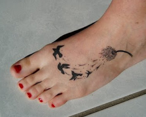 imagem-de-tatuagens-de-dente-de-leão