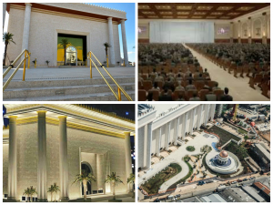 Inauguração do Novo  Templo de Salomão em SP 