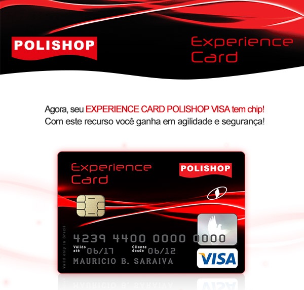 Experience Card Cartão Polishop – Como Solicitar, Cadastro e Vantagens