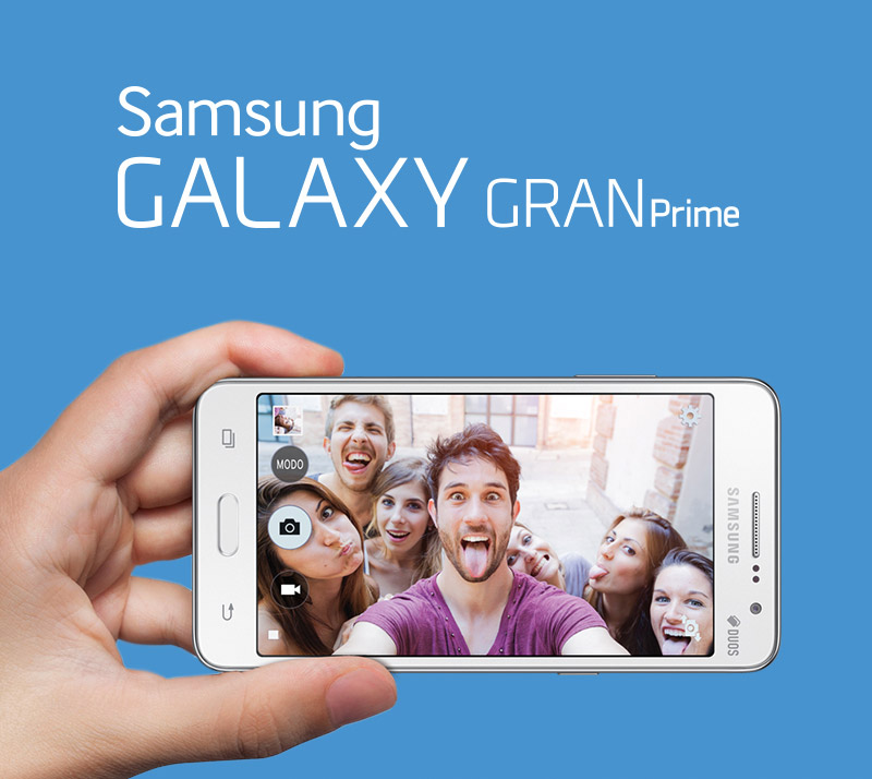 Smartphone Samsung Gran Prime Duos – Fotos, Preço e Onde Comprar