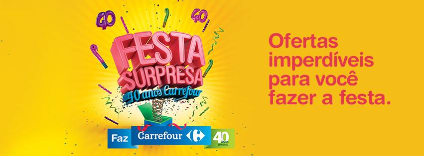 Promoção Aniversário Carrefour -