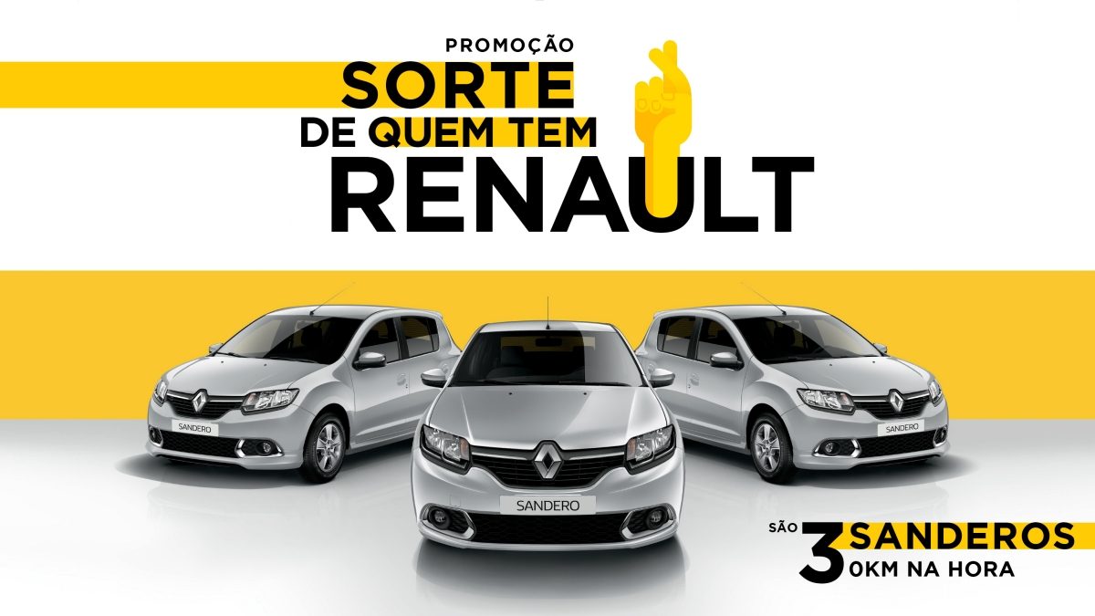 Promoção Sorte de Quem Tem Renault 2023 –  Como Participar